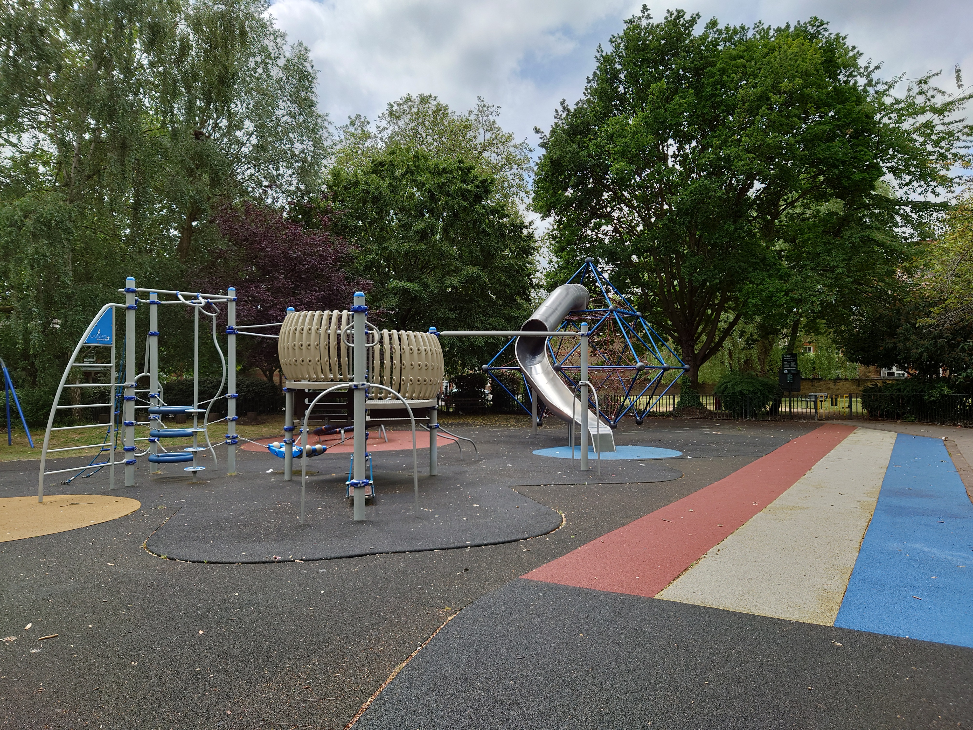 A picture of the playground where refurbishments are being proposed